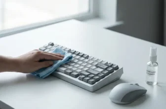 clean keyboard and mouse