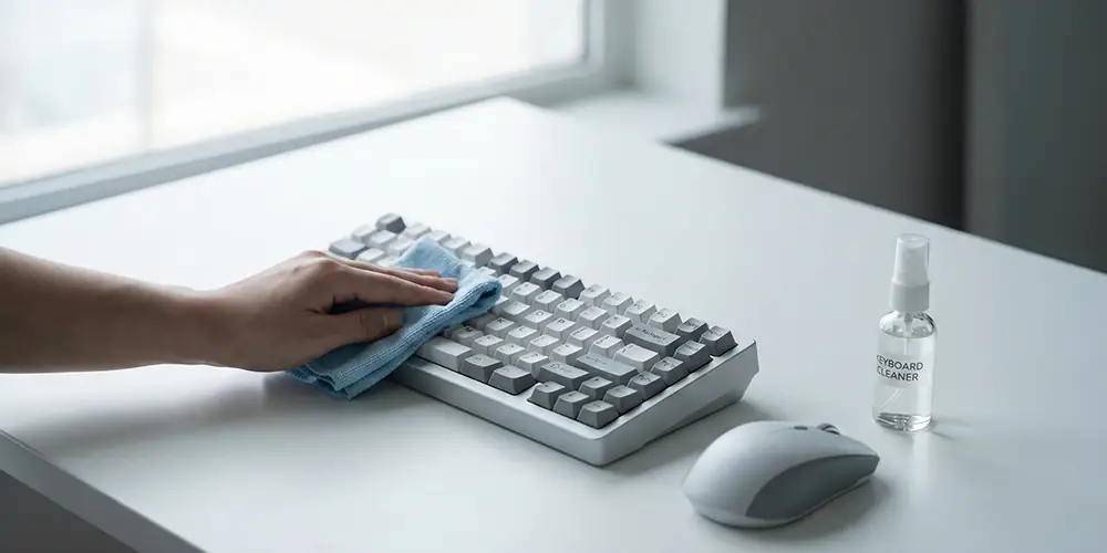 clean keyboard and mouse